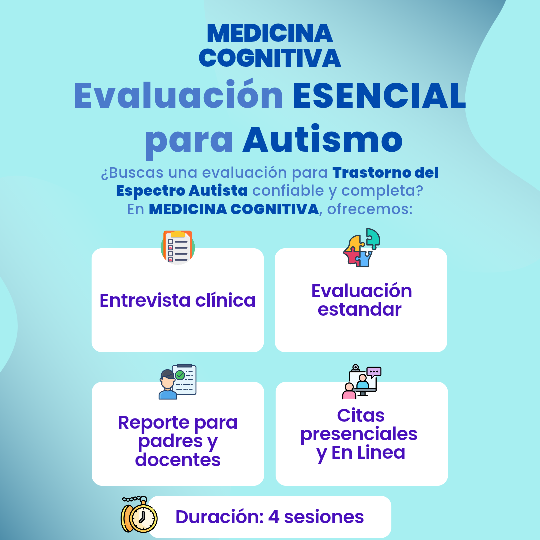Plan Esencial Diagnostico y Tratamiento de Autismo Infantil