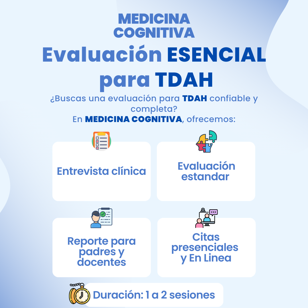 Diagnostico y Tratamiento de TDAH Infantil