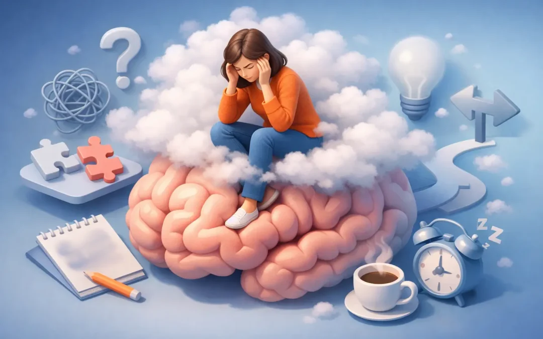 Niebla mental por ansiedad: qué hacer