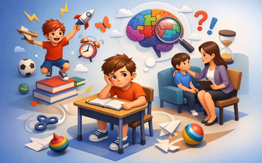 Señales de TDAH en niños y cuándo evaluar