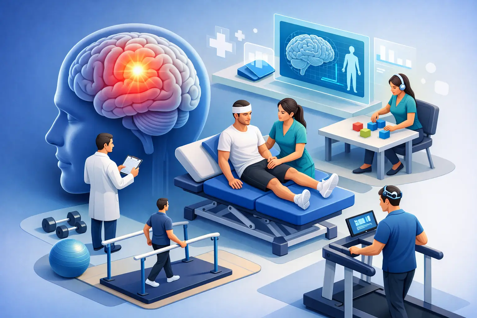 Rehabilitación tras traumatismo craneoencefálico